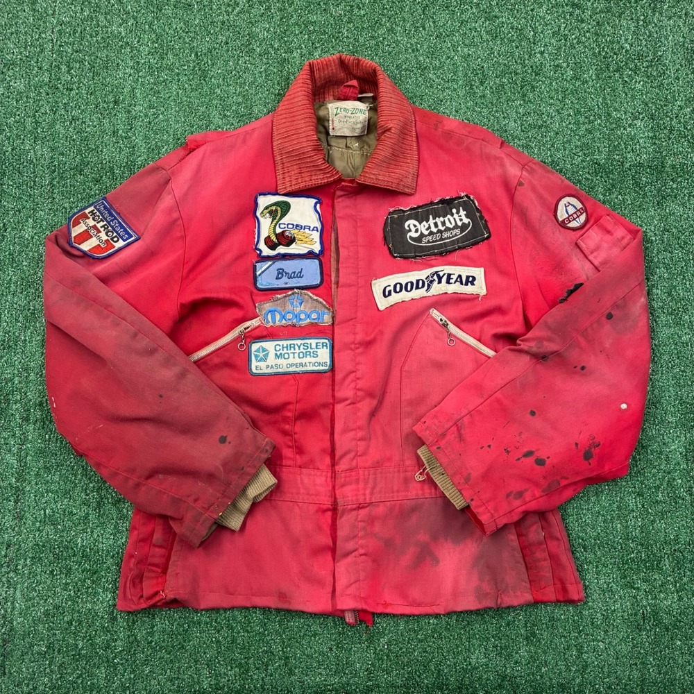 Vintage 1960's Zero-Zone Detroit Speed Shop Racing‎ Jacket